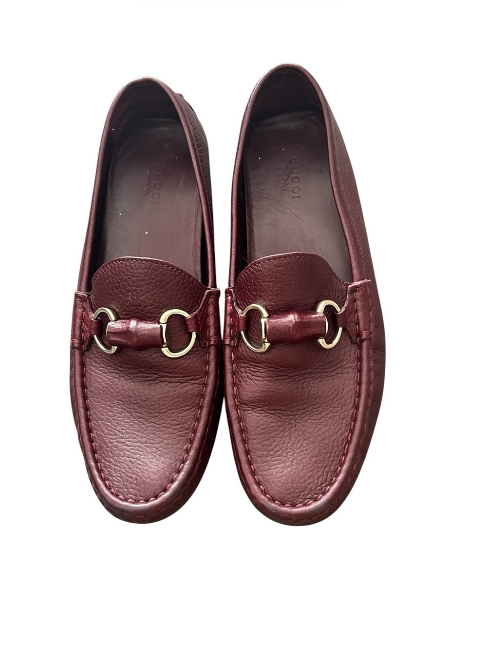 GUCCI Leather Loafers